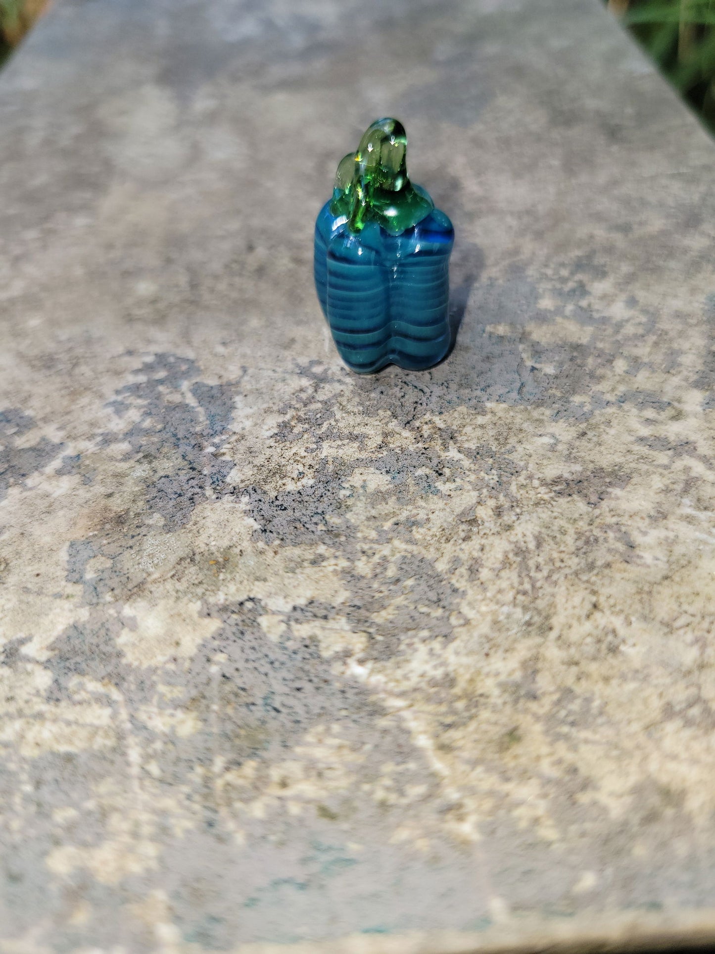 Glass Mini Pumpkin - Handblown Glass - ALE Glass