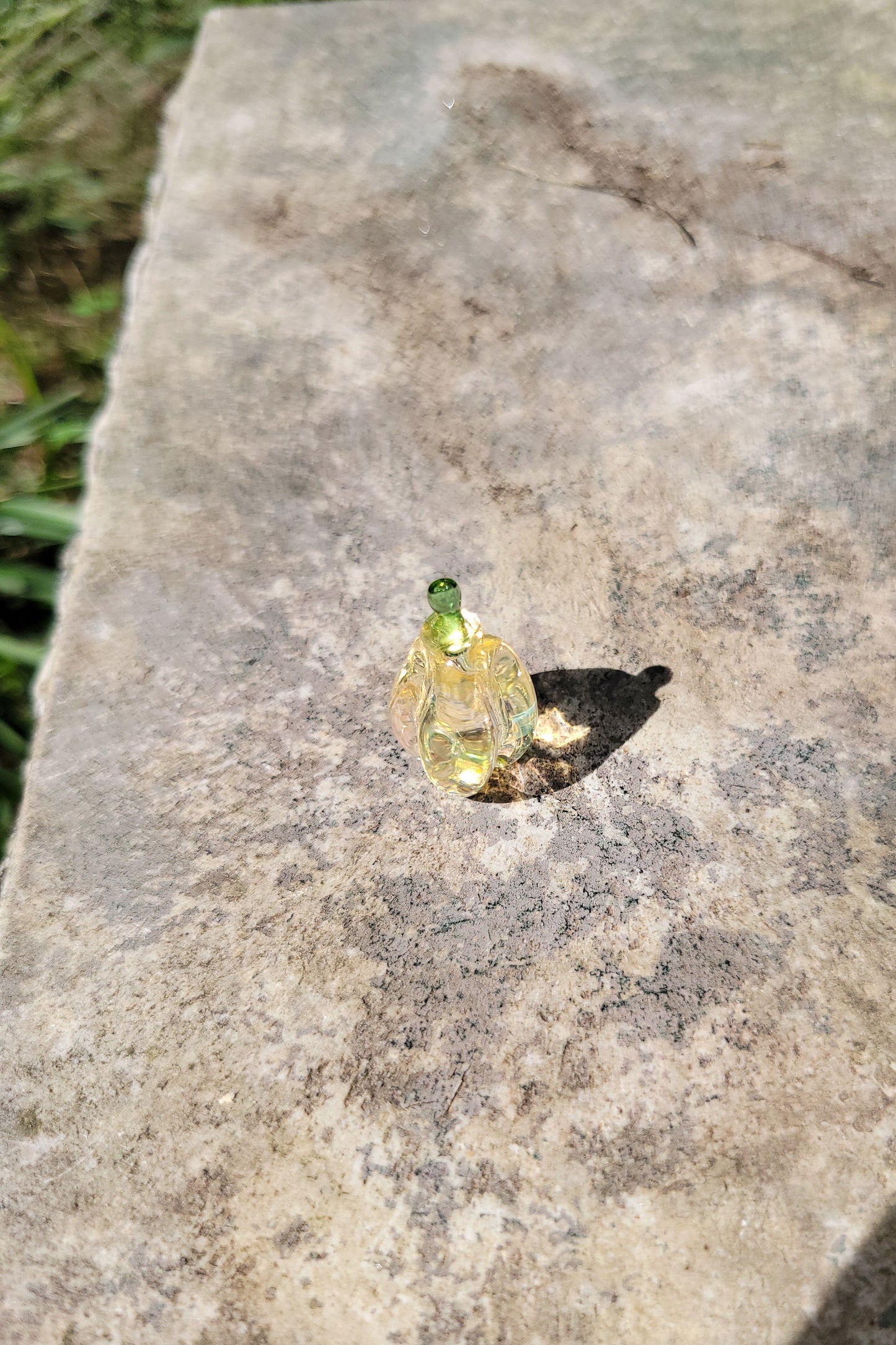 Glass Mini Pumpkin - Handblown Glass - ALE Glass