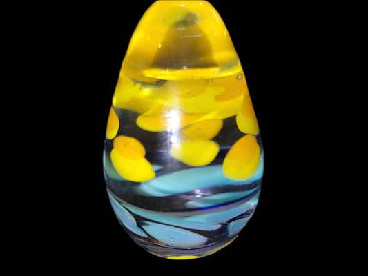 Surprise Glass Easter Egg - Hand Blown Glass
