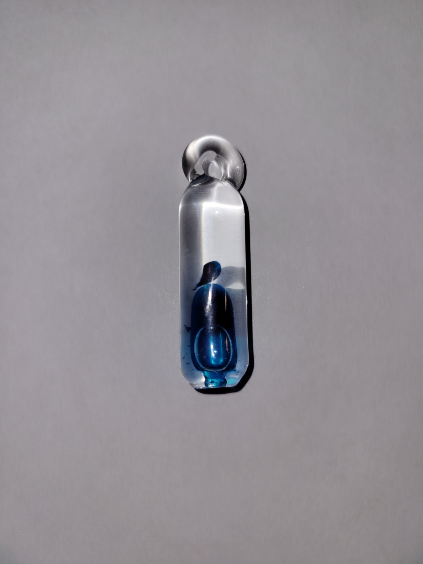 Liquid Filled Glass Lava Fidget Pendants - Handblown Glass