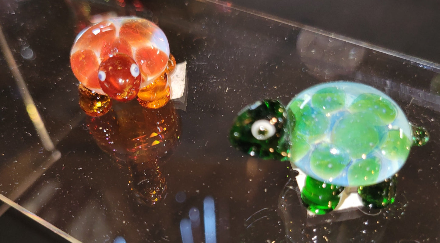 Glass Turtle - Handblown Glass