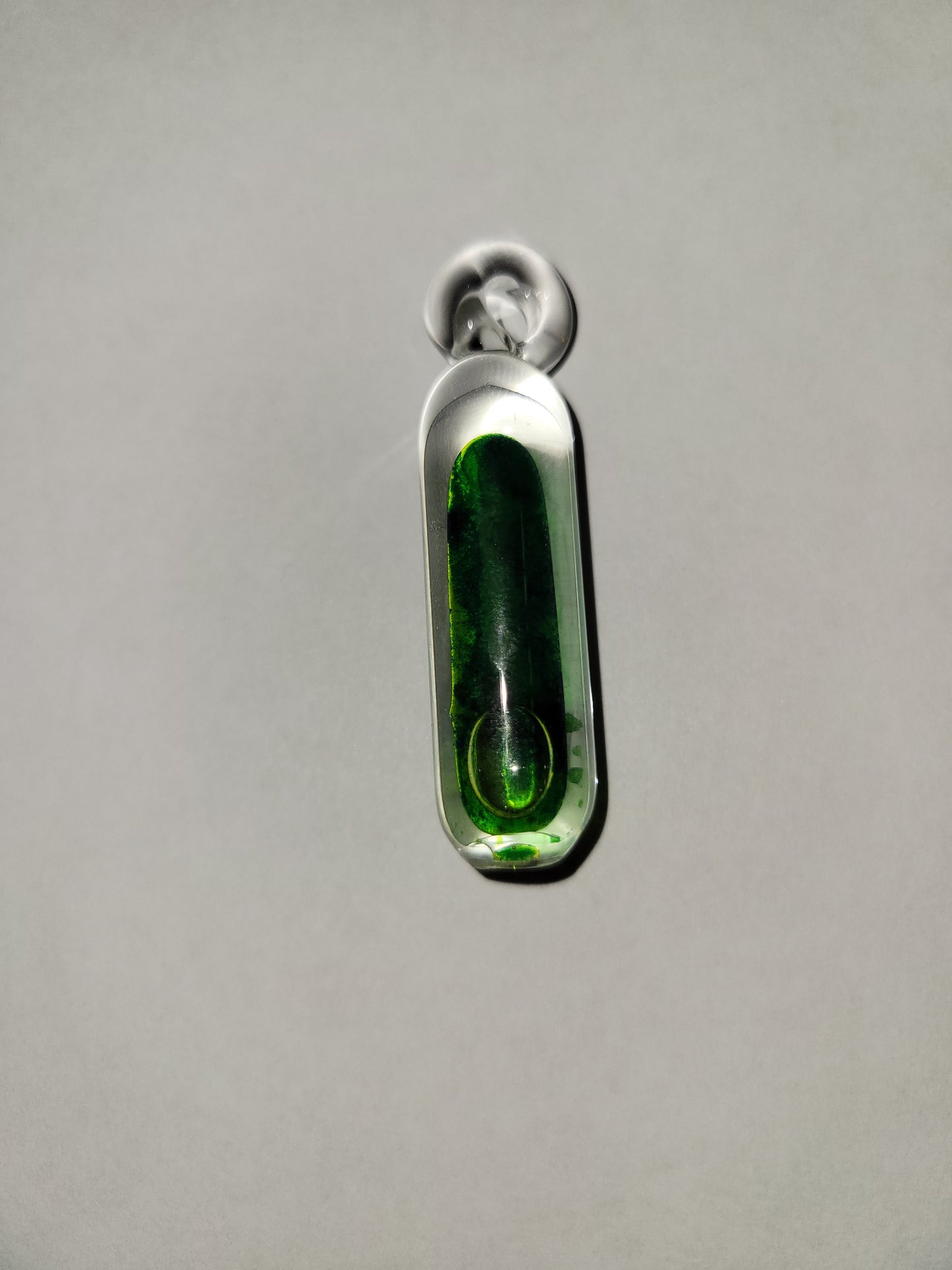 Liquid Filled Glass Lava Fidget Pendants - Handblown Glass