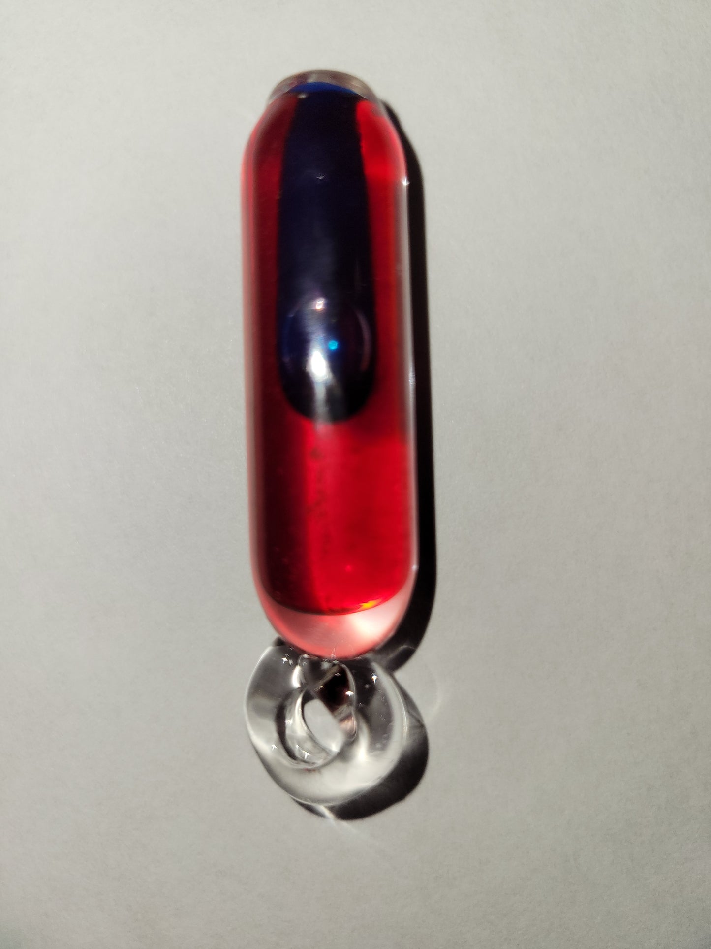 Liquid Filled Glass Lava Fidget Pendants - Handblown Glass