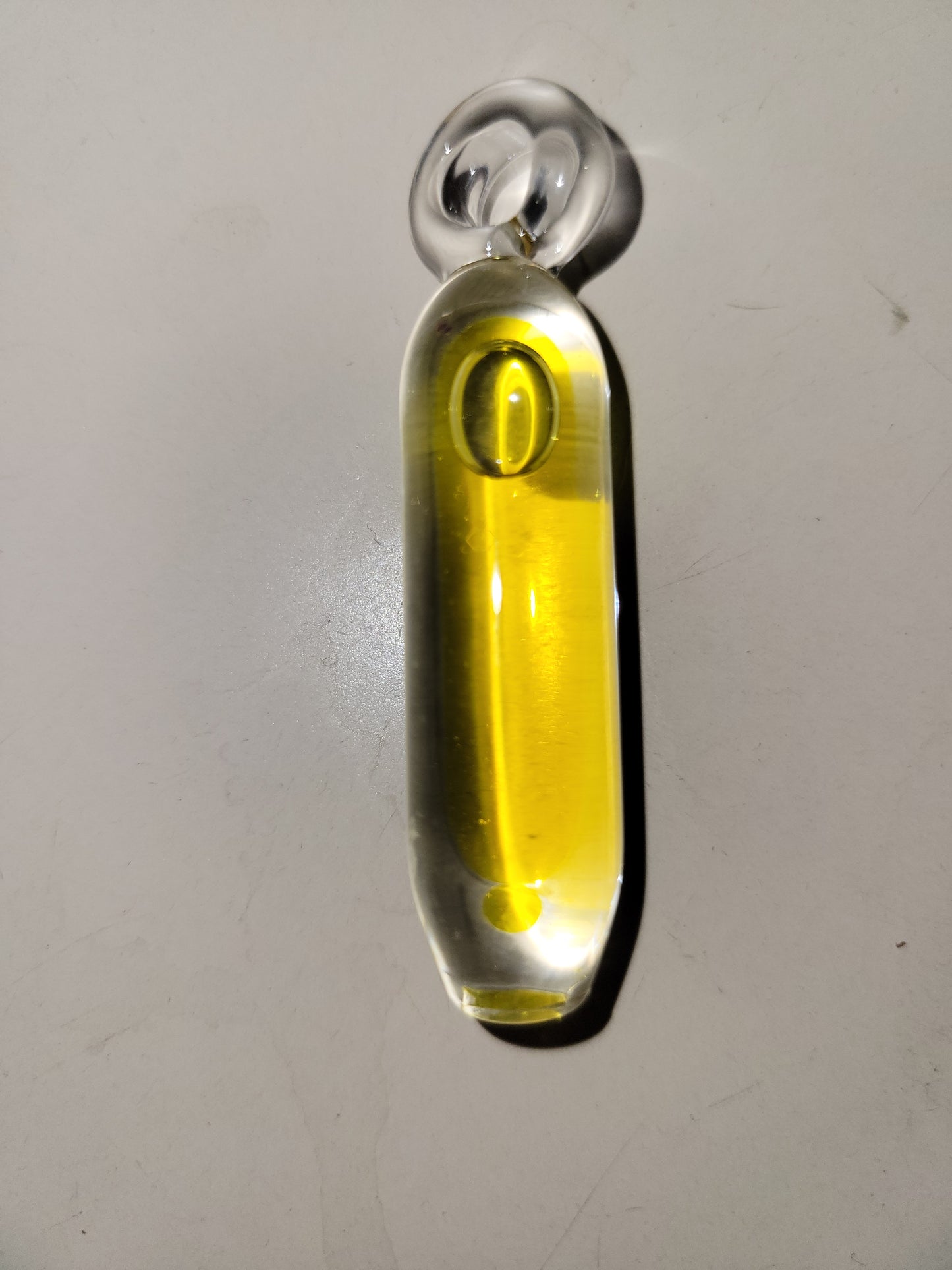 Liquid Filled Glass Lava Fidget Pendants - Handblown Glass