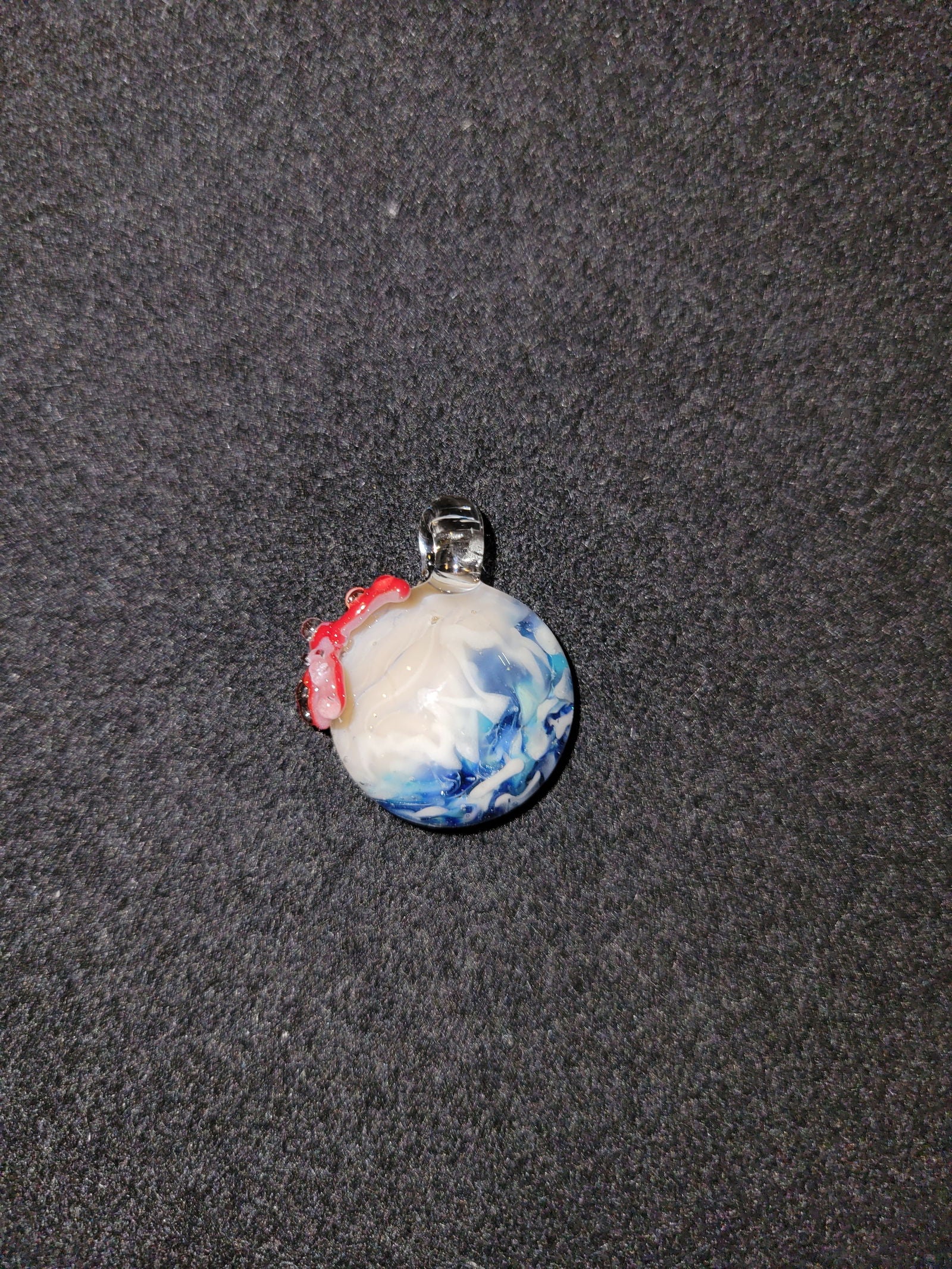 Glass Beach Necklace - Handblown Glass - ALE Glass