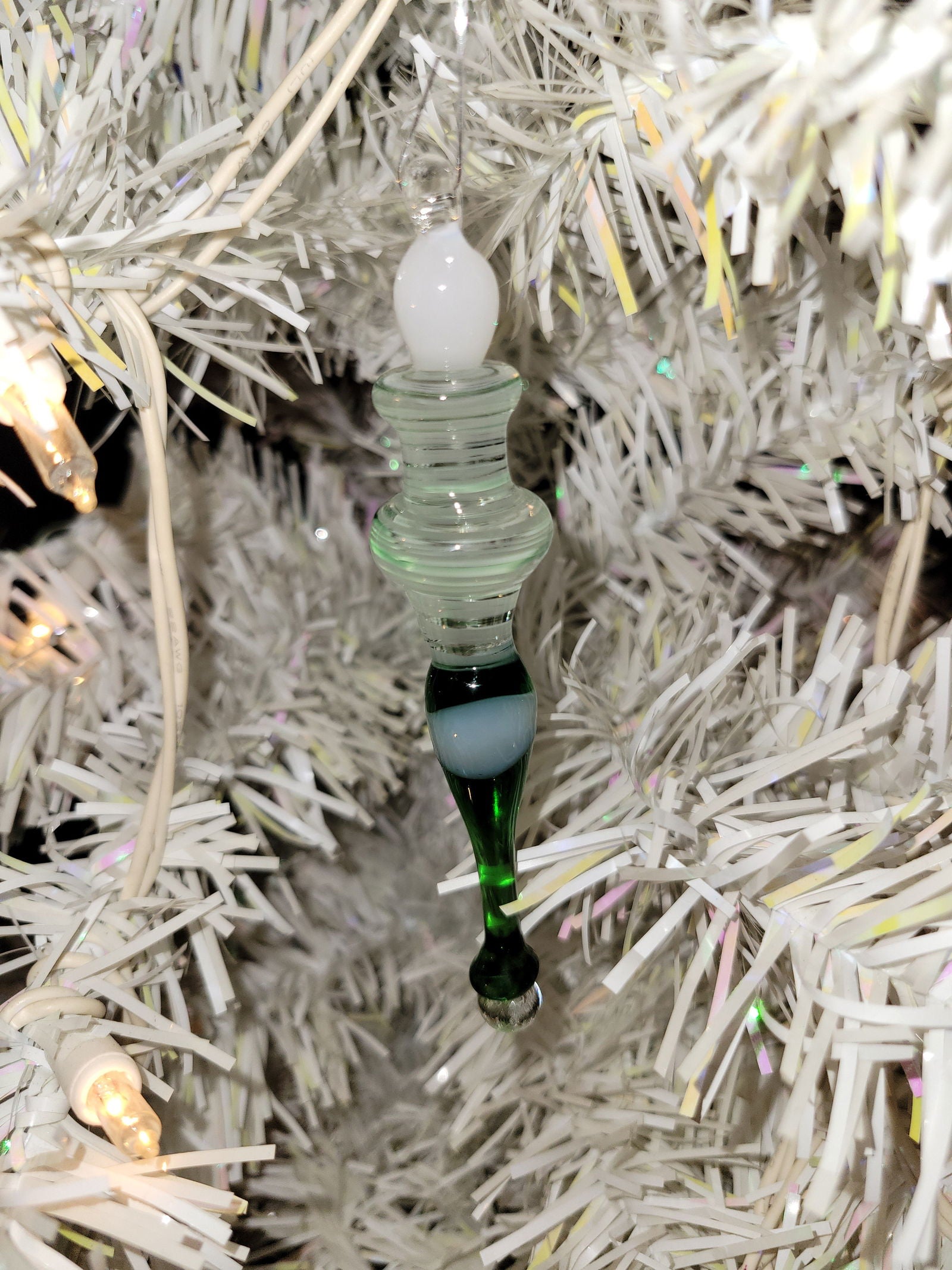 Glass Christmas Ornament - Handblown Glass - ALE Glass