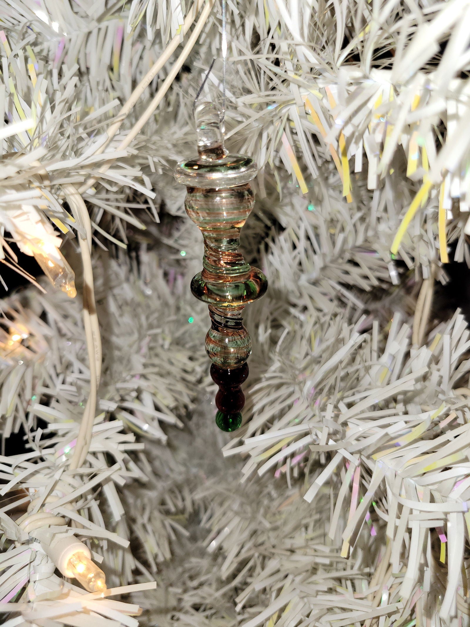 Glass Christmas Ornament - Handblown Glass - ALE Glass