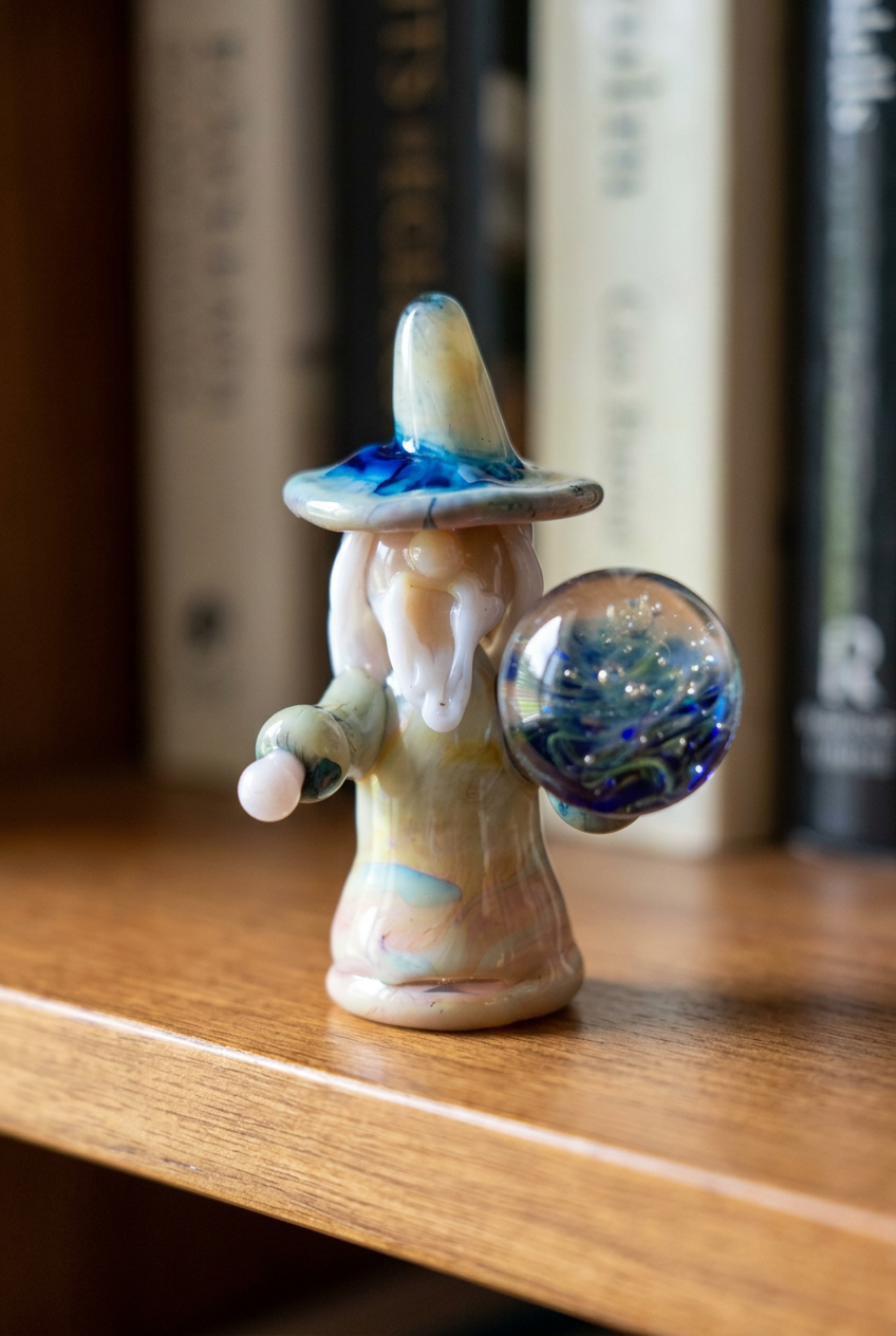 Mystery Wizard - Handblown Glass
