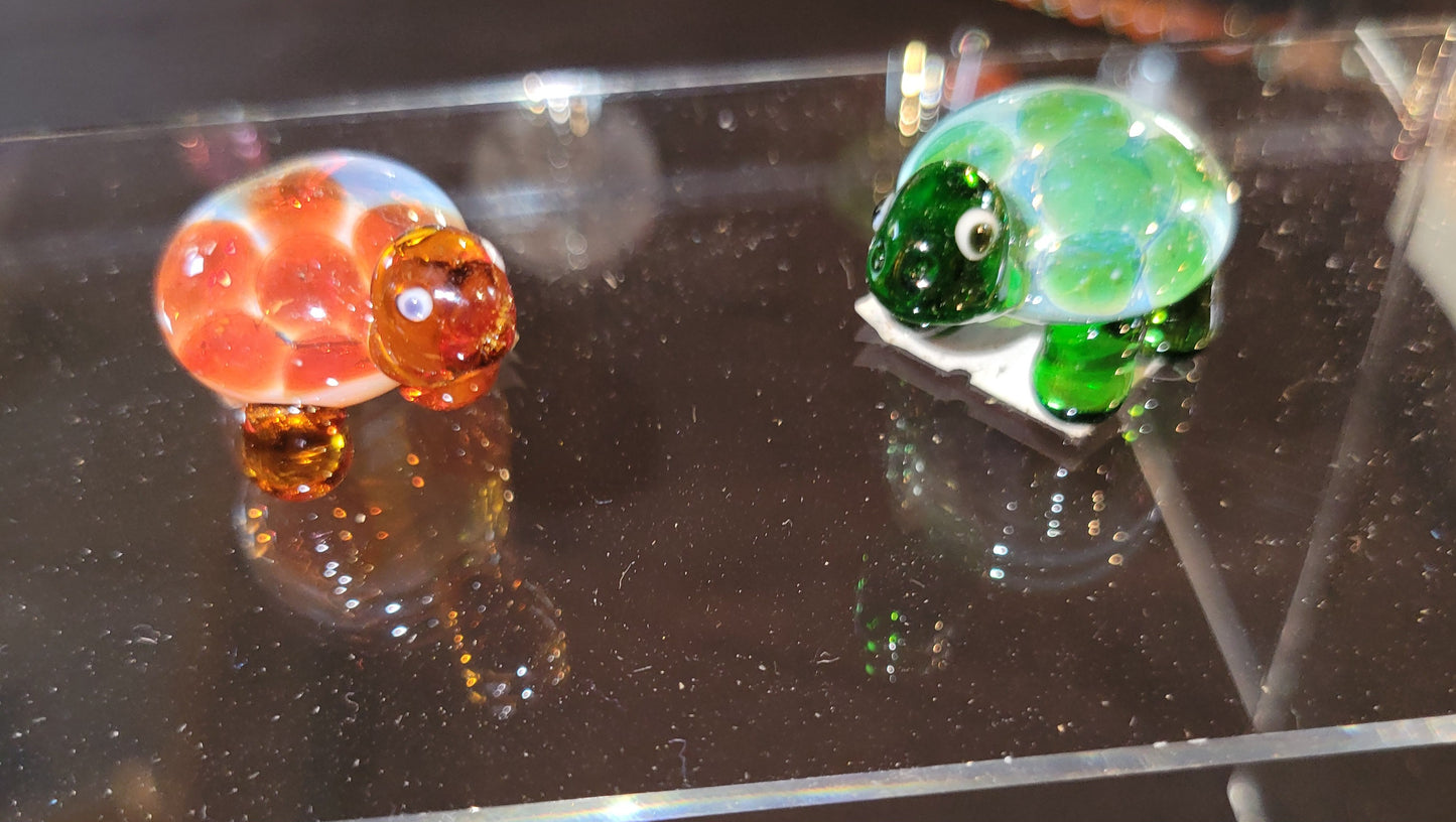Glass Turtle - Handblown Glass